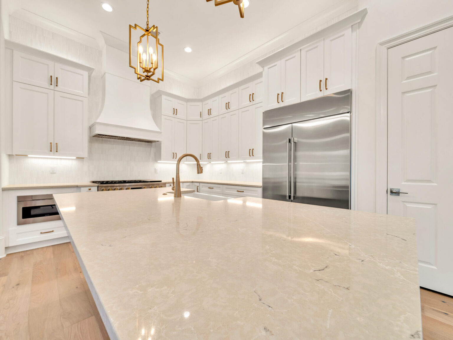 Coastal Custom Home Building renovated living space